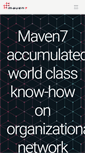 Mobile Screenshot of maven7.com