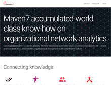 Tablet Screenshot of maven7.com